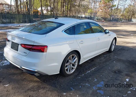 2024 Audi A5 Sportback Premium 45 Tfsi S Line Quattro S Tronic from USA, damaged, VIN WAUDACF50RA017095